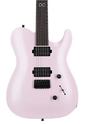 Chapman ML3 Pro Modern Electric Guitar Coral Pink Satin Metallic Body View